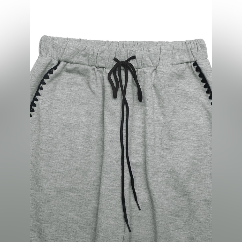 Wide-Leg Drawstring Pants - Picture 6 of 14